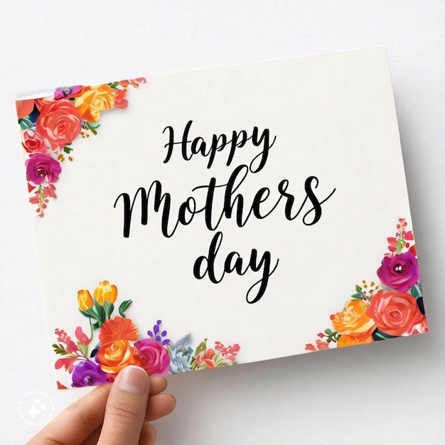 elegant Mothers Day art design