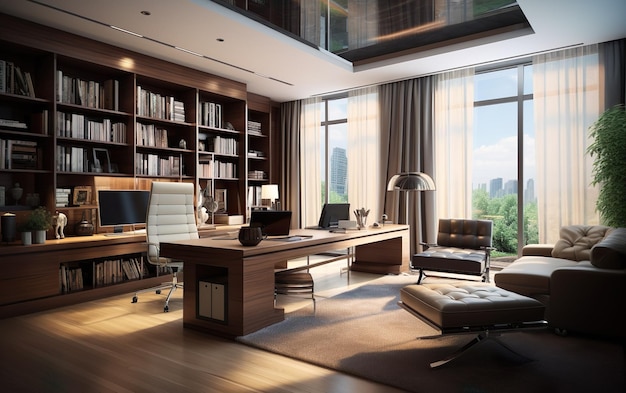 Elegant office interior