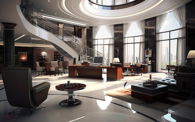 Elegant office interior