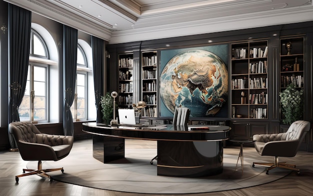 Elegant office interior