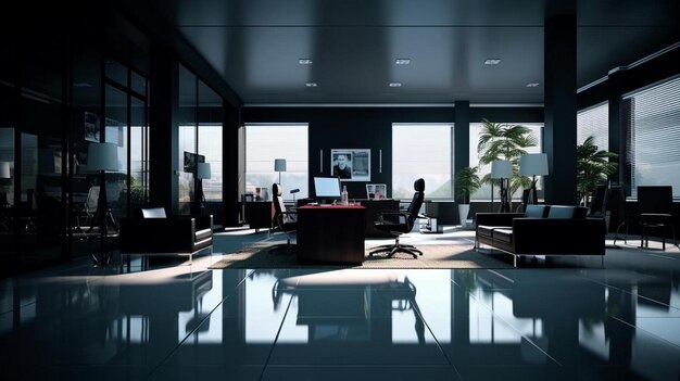 elegant office interior