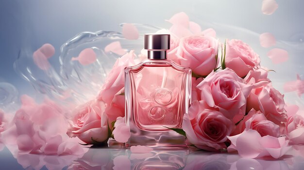 Elegant perfume photo