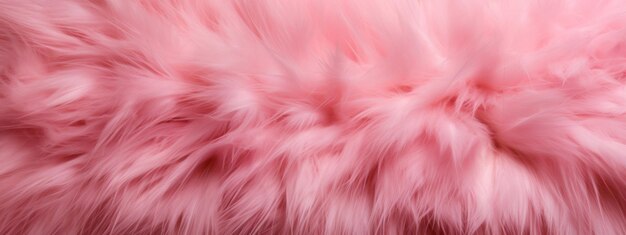 Elegant pink fur background soft focus ai generative