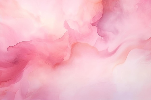 Elegant pink hand painted watercolour background