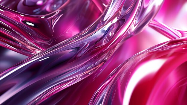 Фото Элегантная розовая фиолетовая градиентная жидкость модерная и модная может использоваться для веб-дизайна целевых страниц социальных сетей и печати