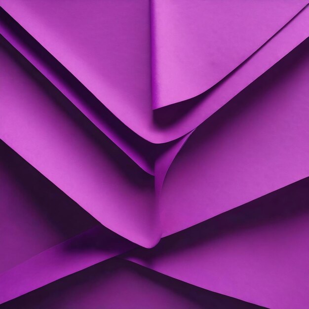 Elegant purple paper fold