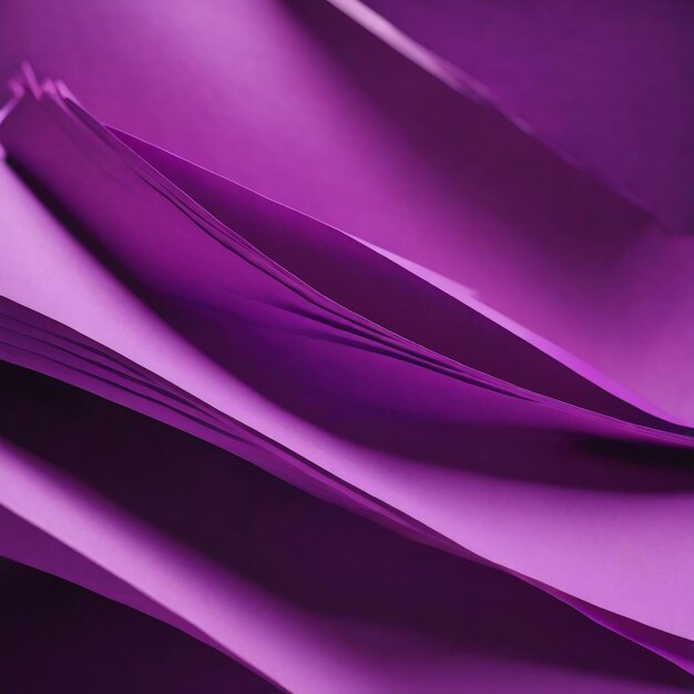 Elegant purple paper fold