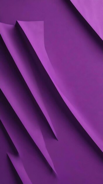 Elegant purple paper fold