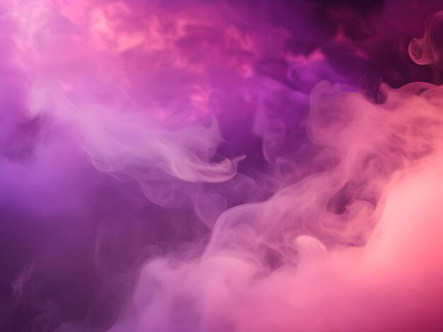 Photo elegant purple smoke gradient background