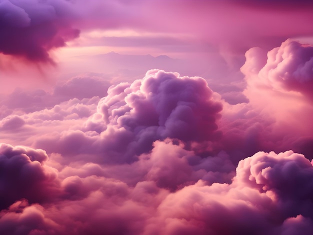 Photo elegant purple smoke gradient background