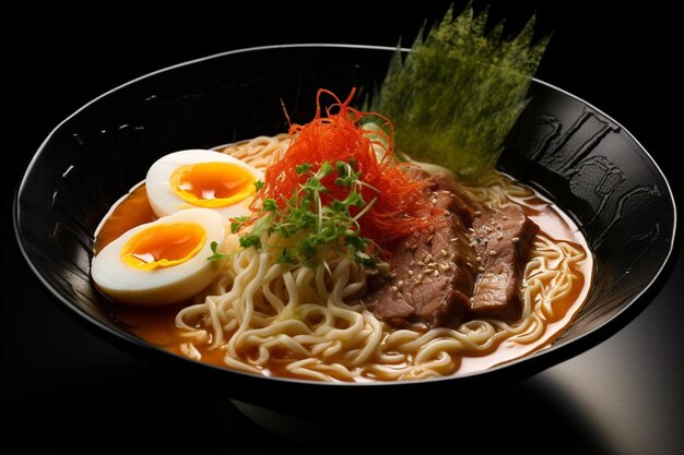 Photo elegant ramen delight