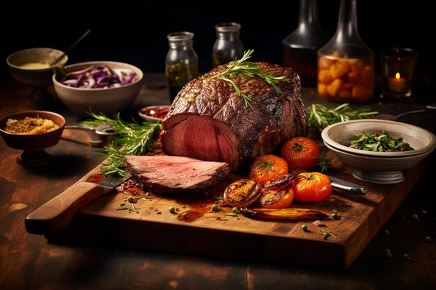 Elegant Roast Beef Bliss