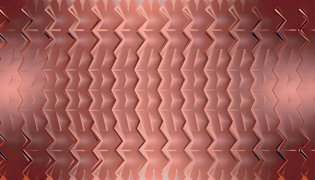 Elegant Rose Gold Geometric Pattern