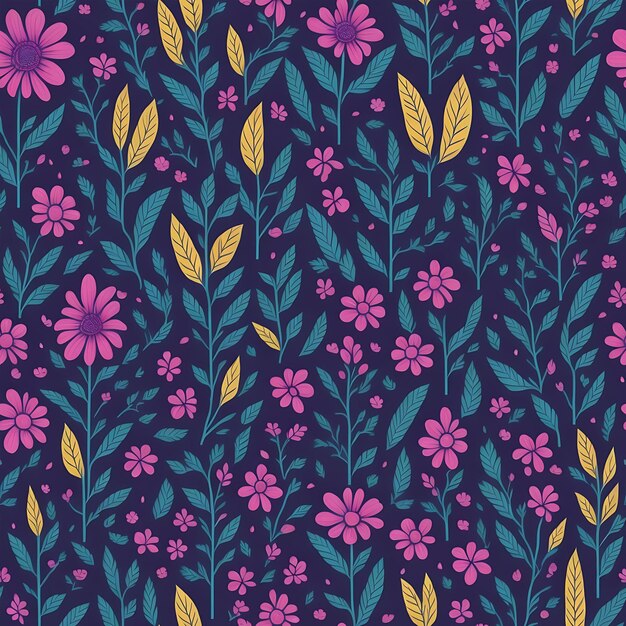 elegant rose pattern retro pattern vector style