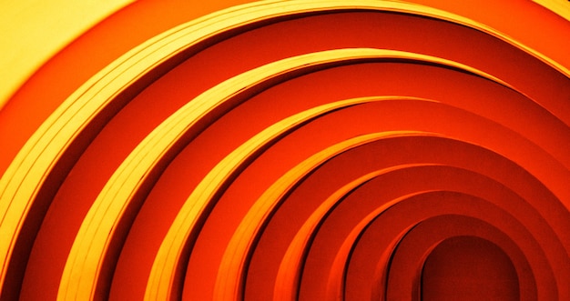 elegant supreme orange curve background for modern designs