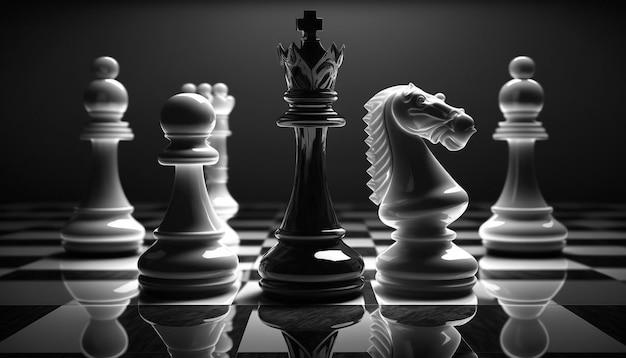 Elegant and Timeless Chess Game Set for Strategy Lovers