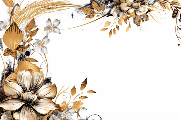 Elegant vector bloemen frame