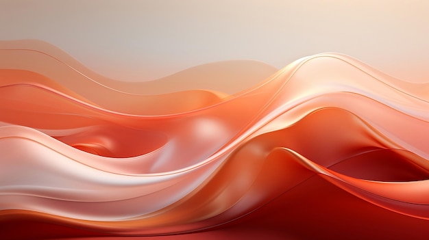 Elegant Wave Gradient Abstract Background