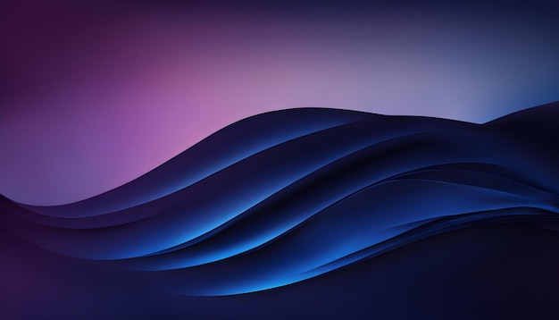 Elegant Waves of Color
