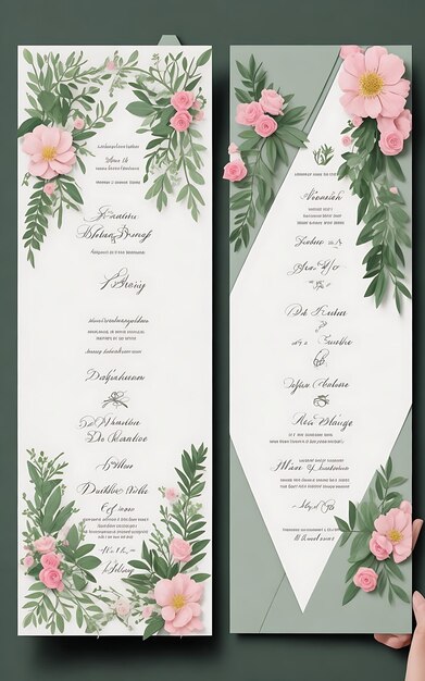 Elegant Wedding Invitation Design Collection Set van 11 prachtig samengestelde thema's