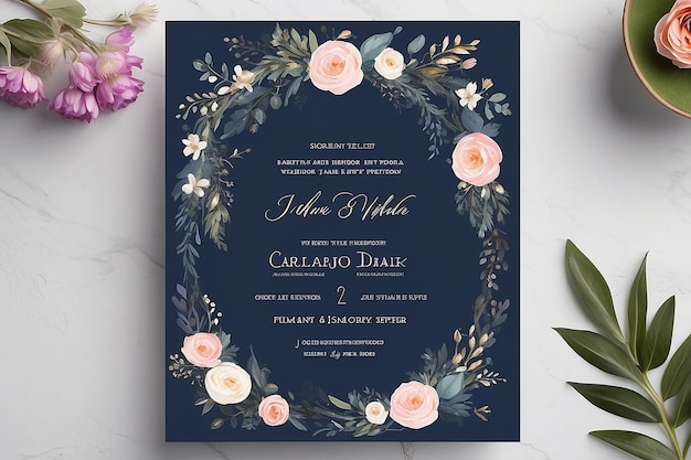 Elegant Wedding Invitation Template