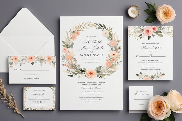 Elegant Wedding Invitation Template