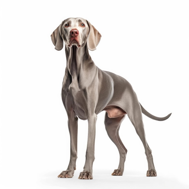 Elegant Weimaraner