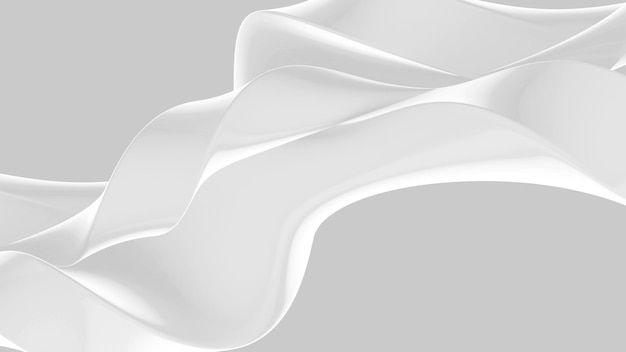 Elegant White Curve Background for Modern Designs