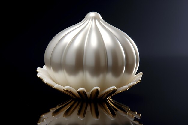 Elegant White Shell Pearl Beauty