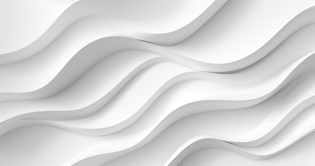 Photo elegant white wave pattern for modern design