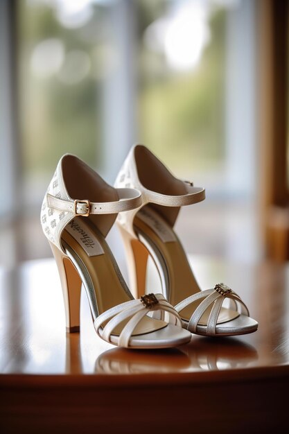 Elegant woman shoes