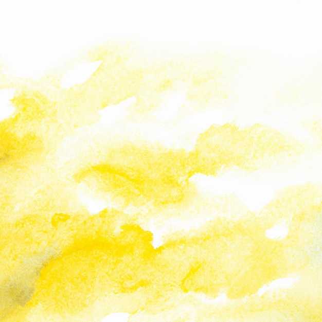 Elegant yellow white watercolor texture background