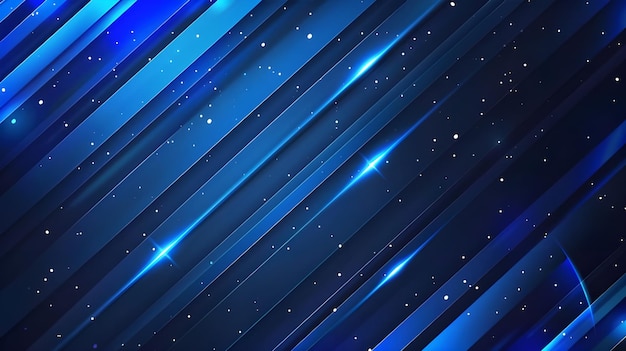 Elegante abstracte diagonale blauwe achtergrond met lijnen