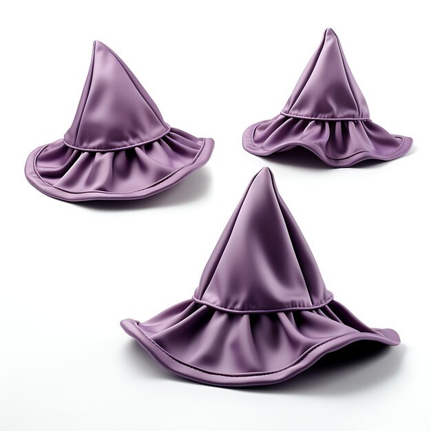 Elegante hekshoeden voor kinderen met polyester stof paarse kleur Ocreative concept ideeën ontwerp