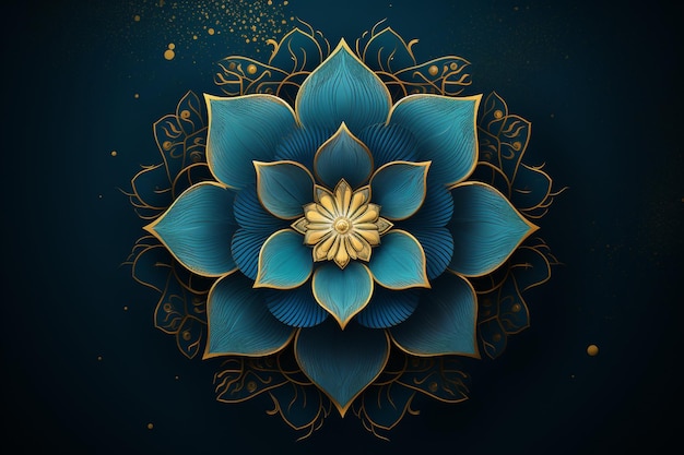 Elegante mandala background