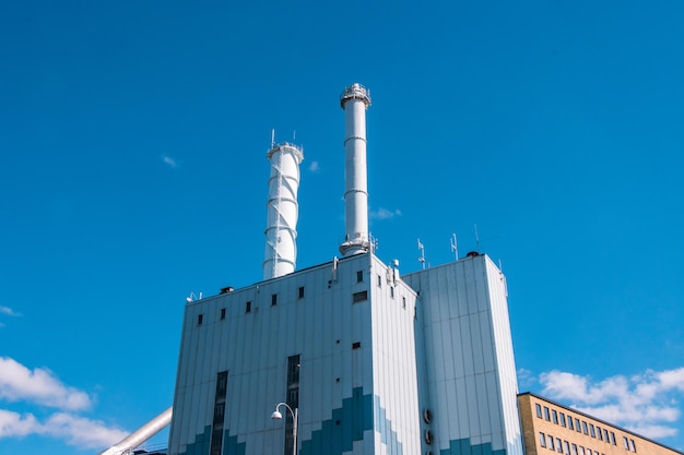 Elektriciteit Power House Waterkracht Generator in Göteborg, Zweden