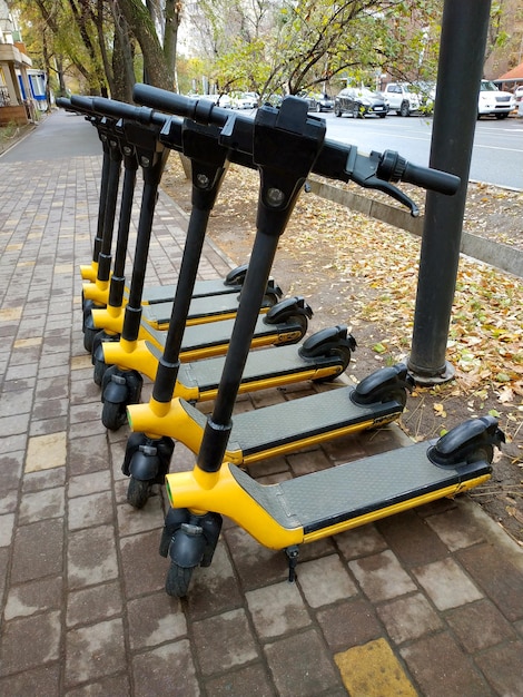 Elektrische scooters te huur