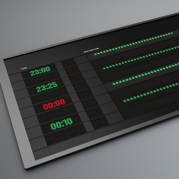 Elektronische dienstregeling