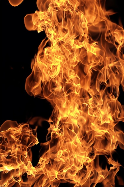 Elemental Fire Flames Background