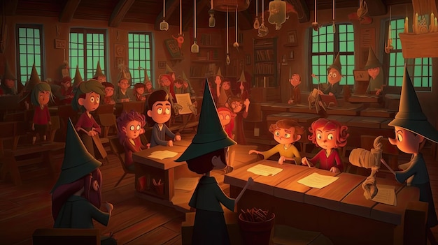 The Elemental Magic School is a place where young wizards and witches explore the mysteries of the elements and unlock their full potential through rigorous study and practice Generated by AI