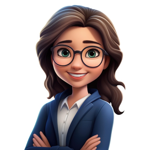 Elementary School Teacher digital avatar Generative AI