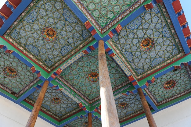 Elementen van de oude architectuur van Centraal-Azië