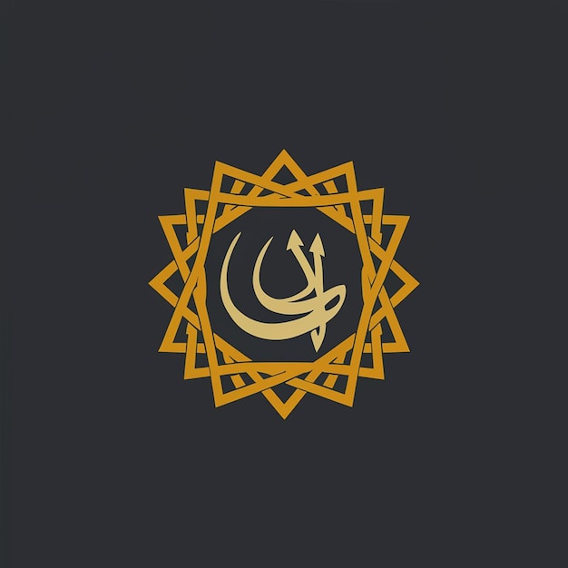 Foto elementen van het islamitische logo