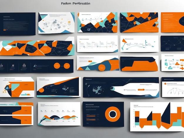 Elements for infographics on a white background Presentation templates Use in presentation flyer corporate report marketing advertising annual report