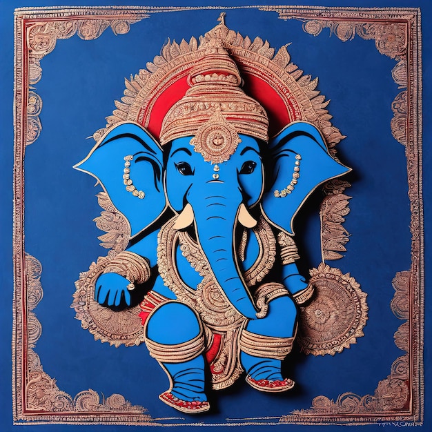 elephant ganesha with a floral patternganesha lord ganpati ganpati lord ganesha lord ganpati