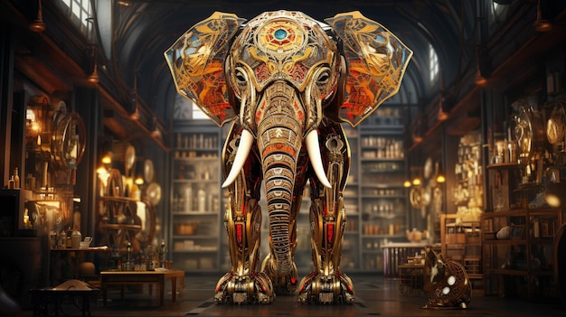 elephant HD wallpaper photographic image