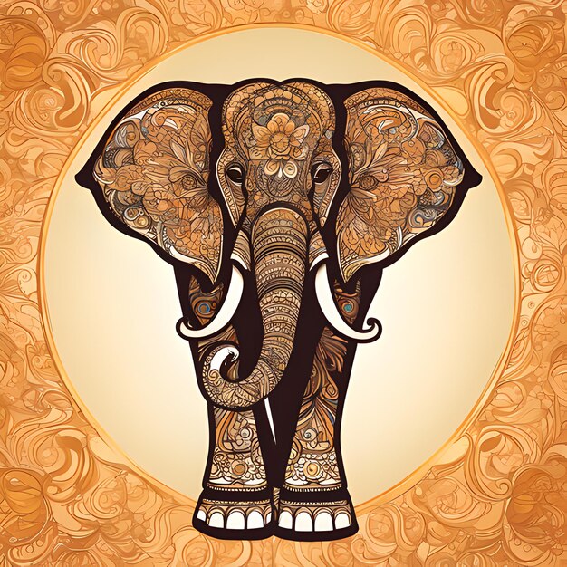 Foto design di logo elephant