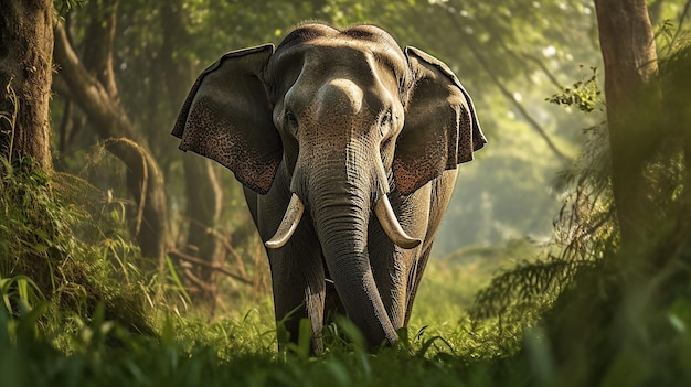 Elephant in the wild