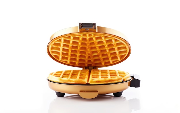 Foto migliora la tua esperienza della colazione con la maestria della macchina per waffle elettrica