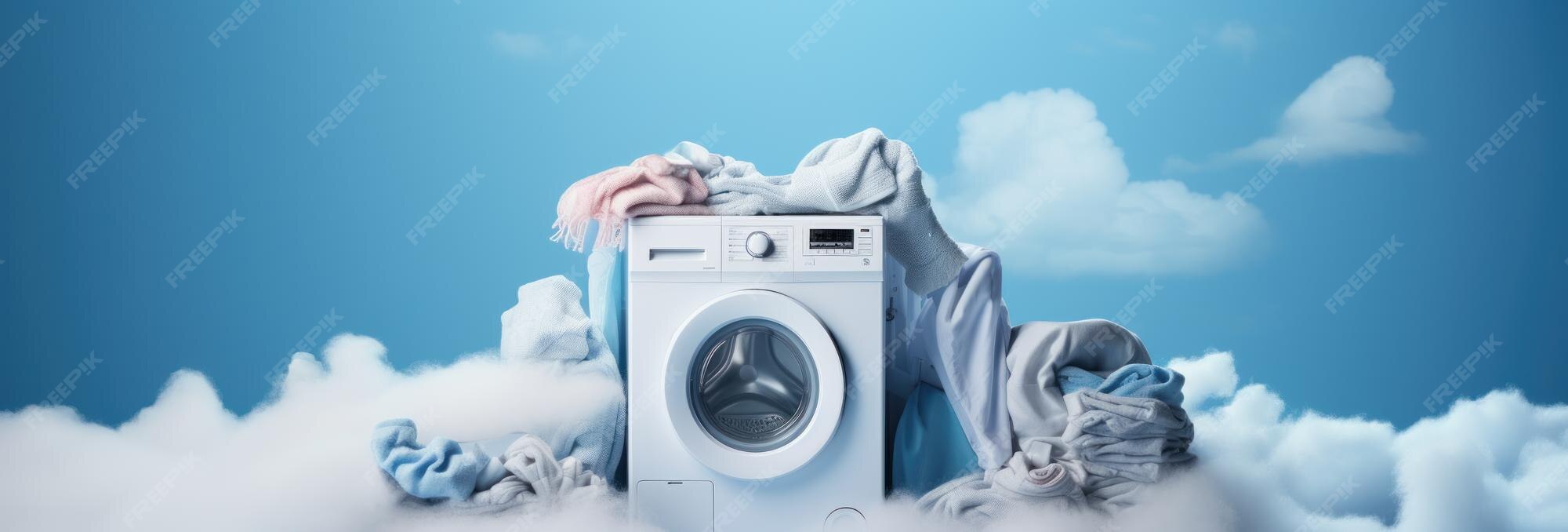 Premium Photo  Elevate your laundry experience Effortless cleaning 